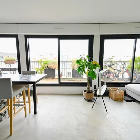 Splendid With Rooftop Near La Villette Appartement *