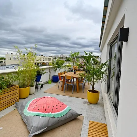 Splendid With Rooftop Near La Villette Appartement *