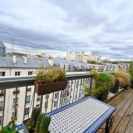 Splendid With Rooftop Near La Villette Appartement *