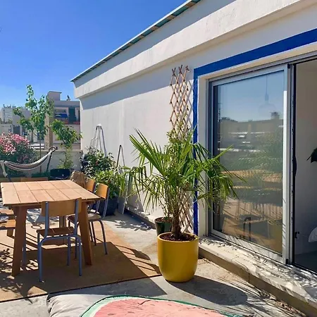 Splendid With Rooftop Near La Villette Appartement